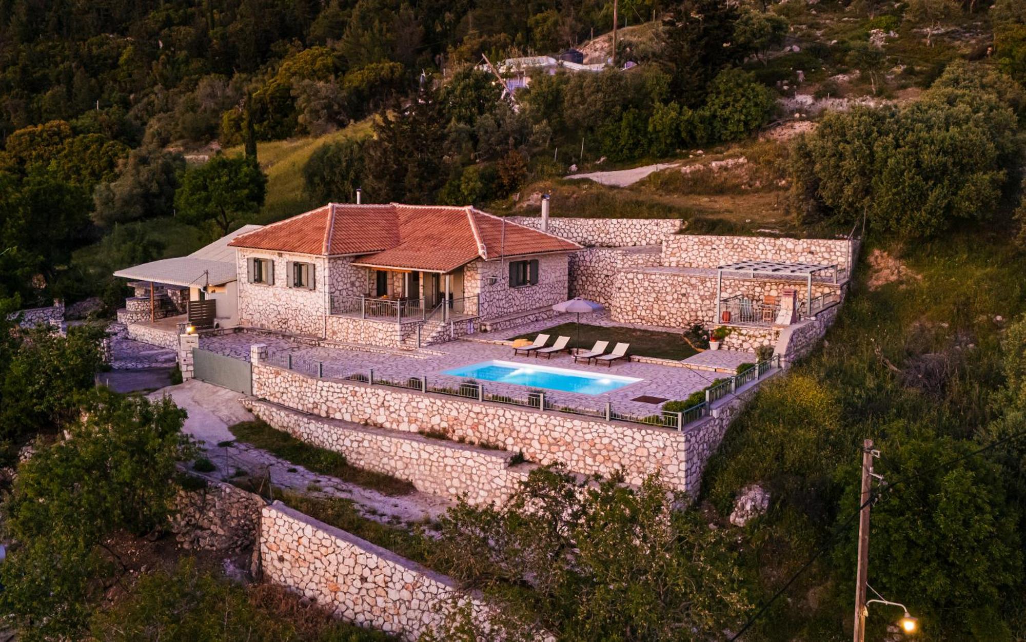 Villa Aurora Athanion Bagian luar foto